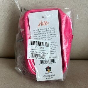 NWT Lug Drizzle Mini Zip Storage Pouch-Set of 2🩷🩷
